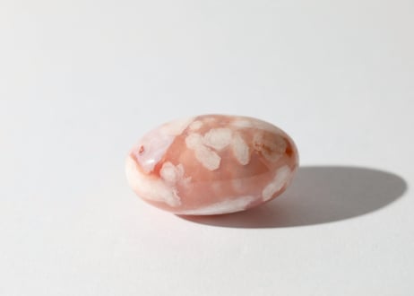 【愛の色彩】ハイクオリティ チェリーブロッサムアゲート リンガム