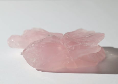 葉月ゆうによる技封入❣️【超越した幸運/良いカルマ/フロー】ローズクォーツの大きなユニサス ※イベントクーポン使用不可