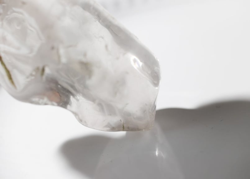 手磨き水晶　ヒマラヤ水晶 GANESH HIMAL ヒマラヤ産 水晶丸玉 手磨き <オンライン限定特典