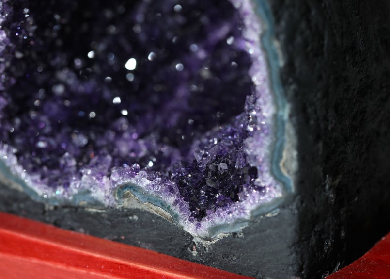 銀河】アメジストドーム 台座付き | Y.S.Y24