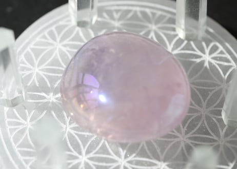 【聖なる気付き】グリーンアメジスト＆エンジェルオーラ アメジストの神聖な祭壇