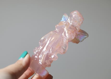 【pure angel】エンジェルオーラ ローズクォーツの天使