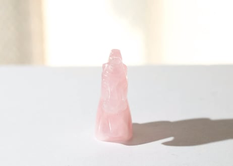 葉月ゆうの技封入❣️【先祖供養】ローズクォーツ ユニコーン ※イベントクーポン使用不可