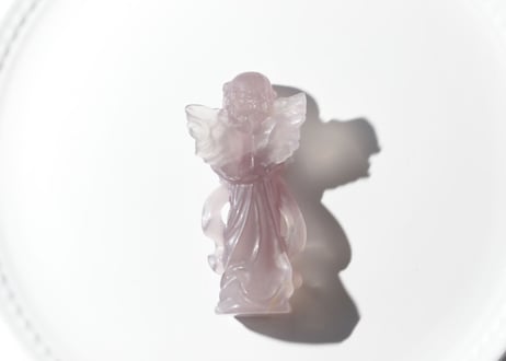【祈り】パープルフローライト 天使