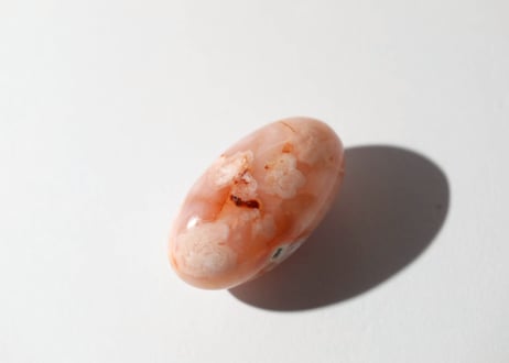 【心に咲く内なる桜】チェリーブロッサムアゲート リンガム