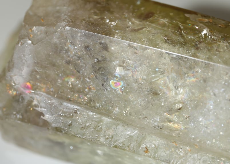 Special healing】虹入り ナチュラルシトリン ポイント | Y.S.Y24