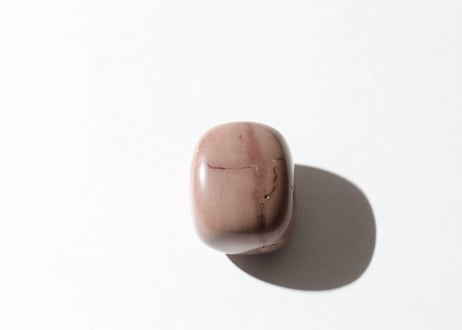 【才能を使って】ピンク ムーカイトジャスパー タンブル