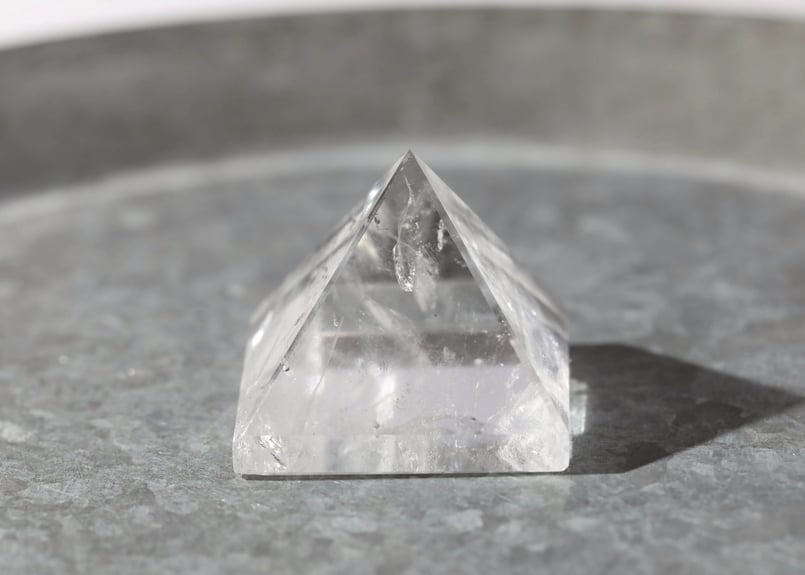 体感覚を高める】クリアクォーツ ピラミッド | Y.S.Y24