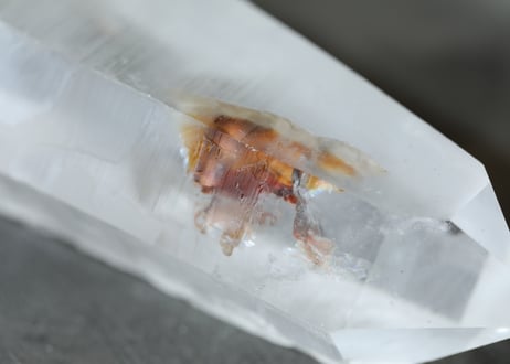 技封入❣️【青天井に夢が叶う/青天井に成功に導く】虹入り ライトニング水晶 ※イベントクーポン使用不可