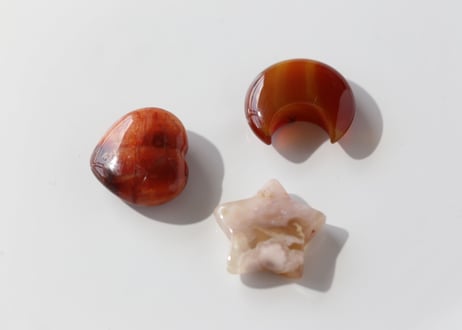 【創造主】カーネリアンとチェリーブロッサムアゲートの創造セットB