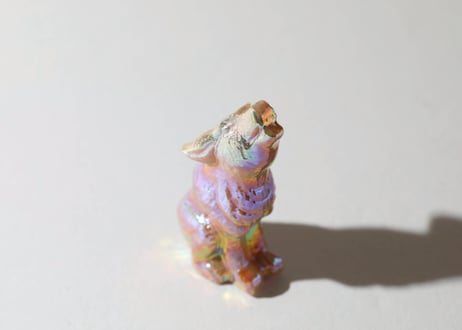 葉月ゆうの技封入❣️【先祖供養】エンジェルオーラ オレンジ翡翠のおおかみ ※イベントクーポン使用不可