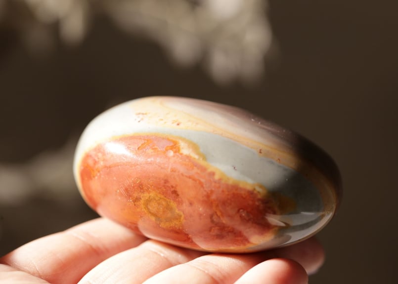 ポリクロームジャスパーの握り石 【colorful】 | Y.S.Y24