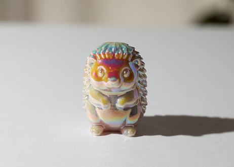 【CHAOSCLEARING カオス解消（自分を超えて成長する）シジル封入 オリジナルカード付き❣️】エンジェルオーラ ピンクオパール はりねずみ ※イベントクーポン使用不可