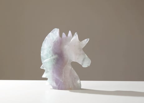 【6周年ユニコーン祭り🦄】【悟りのシッディ入り】透明な魔法使いのフローライト ユニサス