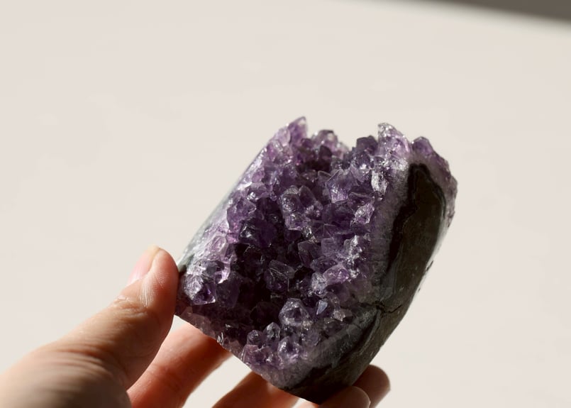 アメジストクラスターセット 高品質 アメジスト浄化セット｜空間浄化・パワーストーンの浄化に最適