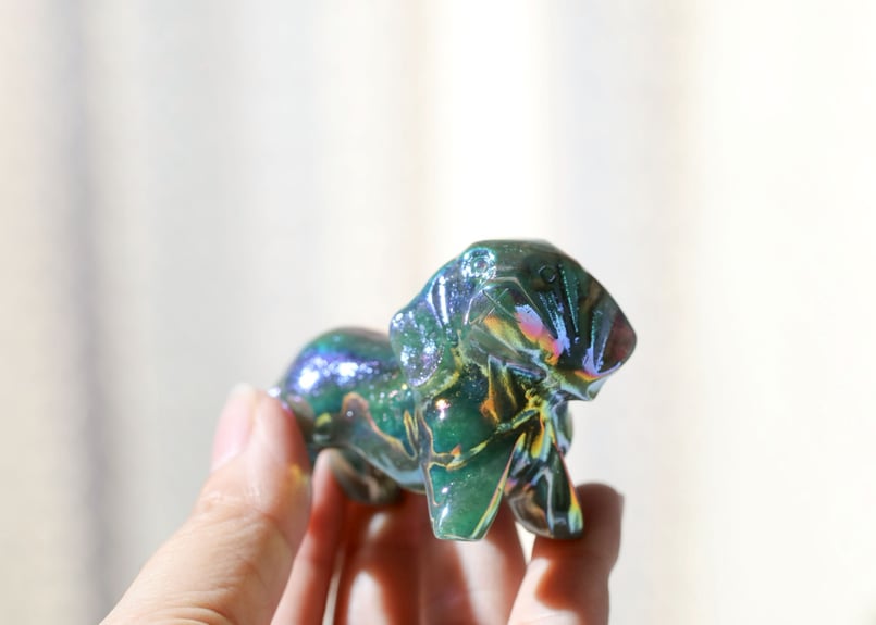 あなたがだいすき】エンジェルオーラ 翡翠 ダックスフンド | Y.S.Y24