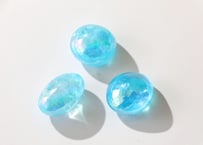 【オーラの浄化】アクアオーラクォーツ タンブル（3個セット）