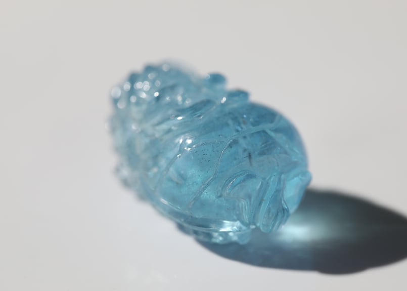 金龍、金運の器が広がる技入り！】ハイクオリティ アクアマリン