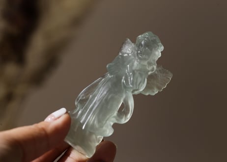 フローライト 天使　【大切な人】