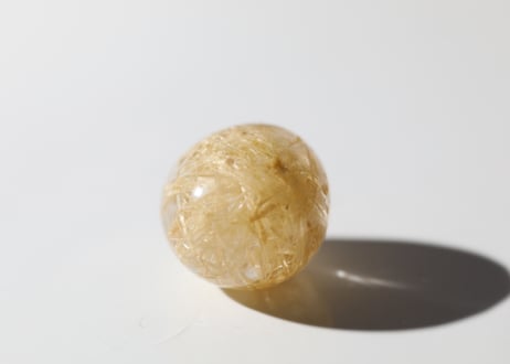 【あなたを強くする】ルチルクォーツ タンブル