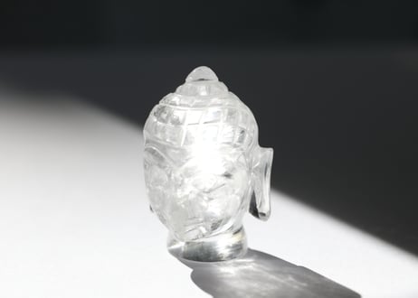 【マインドの拘束からの解放シッディ入り】クリアクォーツ ブッダ