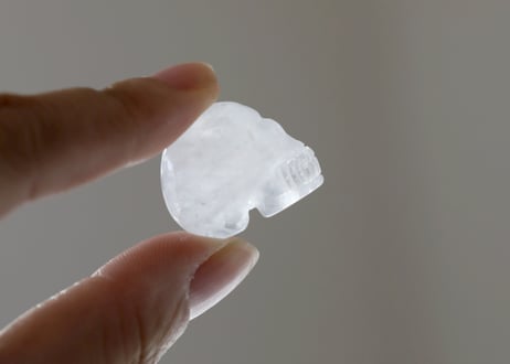 【あなたをみつめて】クリアクォーツ ミニスカル