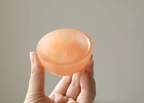 【生命の灯火】オレンジセレナイトの器
