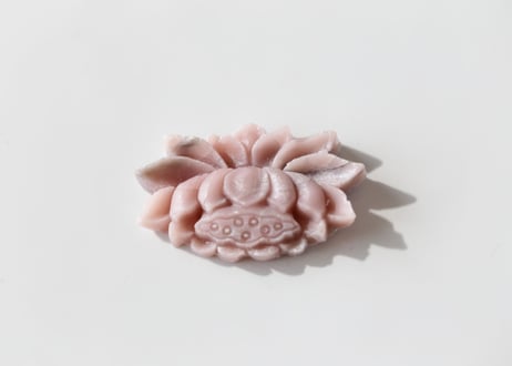 【瞑想のおとも】ピンクオパールの蓮の花