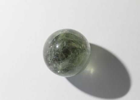 技封入❣️【風水を整える】虹入り グリーンアメジスト スフィア ※イベントクーポン使用不可