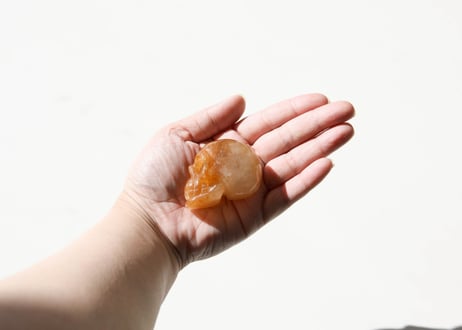 大技封入❣️【先祖供養/青天井に夢が叶う、青天井に成功に導く】ヘマタイトインクォーツ スカル ※イベントクーポン使用不可