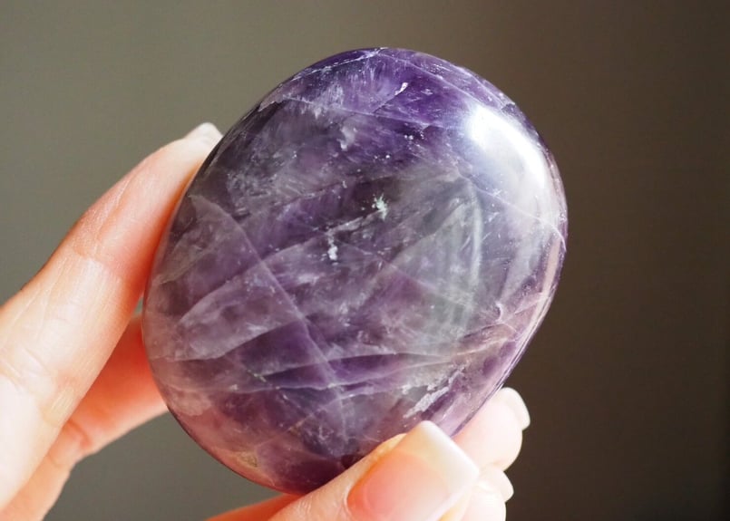 落ち着き】アメジストの握り石 | Y.S.Y24