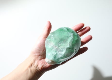 技封入❣️【金龍、金運の器が広がる/青龍が宿り、仕事運・魅力UP、人間関係の運が良くなる】 虹入り フローライト エイリアン ※イベントクーポン使用不可