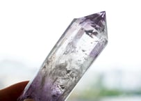 技封入❣️【潜在能力を引き出す】虹入り アメジスト ヴォーゲルワンド 12面カット