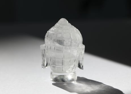 【マインドの拘束からの解放シッディ入り】クリアクォーツ ブッダ
