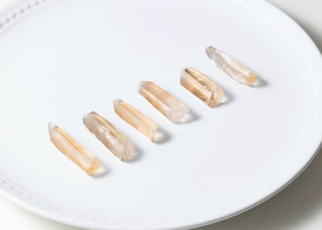【愛の星を感じる】タンジェリン スターブラリークォーツ（6本セット）