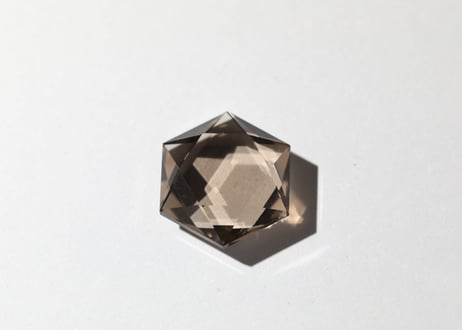 【悟りのシッディ入り】スモーキークォーツ 六芒星（ミニ）