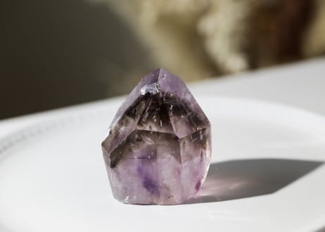 【特別な調和】虹入り トリコロール 水晶 ポイント