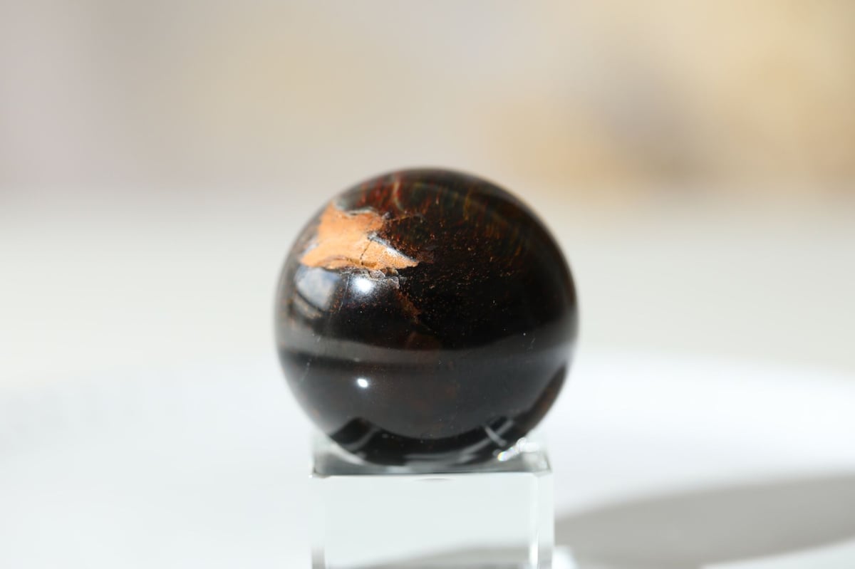 前進】ブルータイガーアイ スフィア | Y.S.Y24