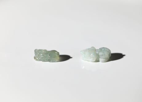 【人徳】ちび翡翠 ヒキュウペア