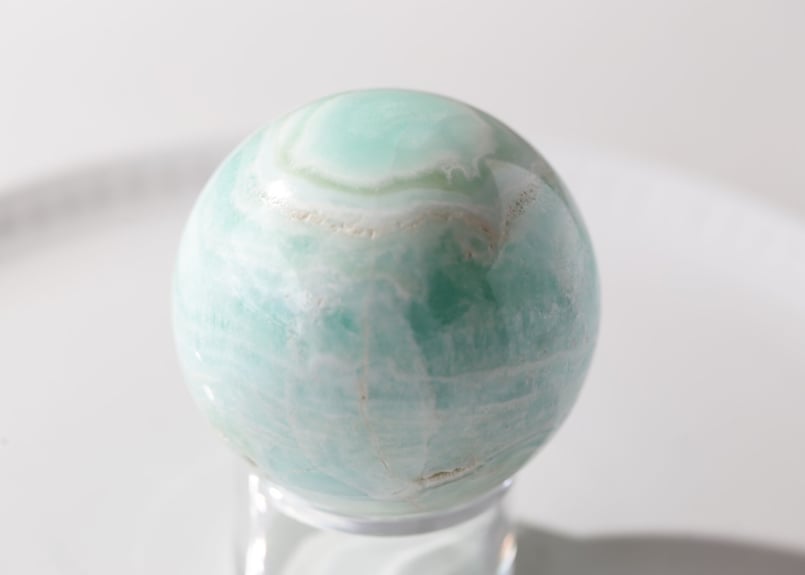 水の星】カリビアン カルサイト スフィア | Y.S.Y24