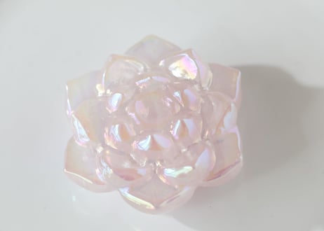 【divine presence】エンジェルオーラ ローズクォーツ 蓮の花