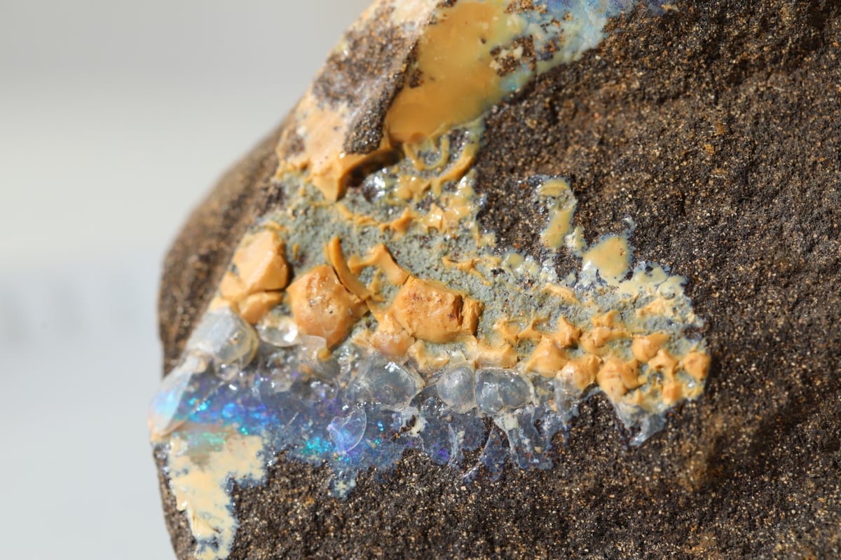 ❤❤水琴さま専用〚石の精霊〛　絵画石（ボルダーオパール）✨✨ アートを楽しむように】ボルダーオパール | Y.S.Y24