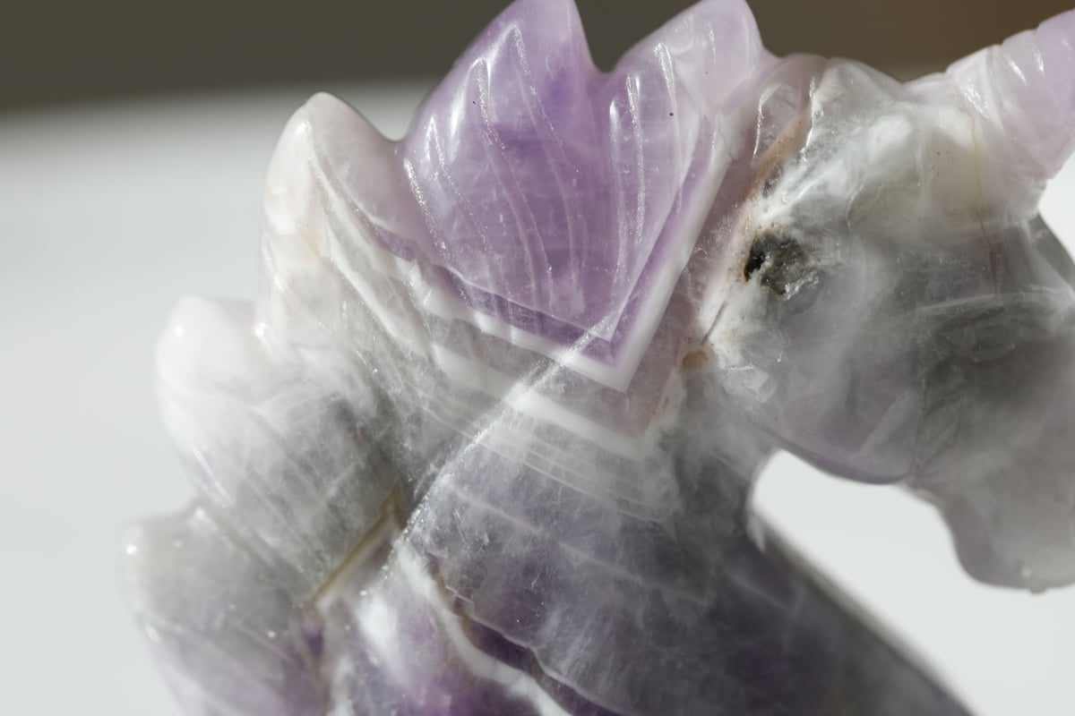 New ピンクアメジスト　大きめユニコーン　コレクション　天然石 New ピンクアメジスト 大きめユニコーン コレクション 天然石