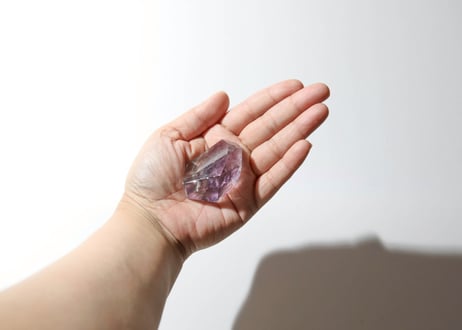 技封入❣️【ストレスデトックス/呼吸が深くなり瞑想的に生きる】アメジスト フリーフォーム ※イベントクーポン使用不可