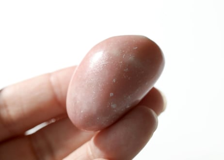 【あなたは愛されている】ピンクオパール タンブル