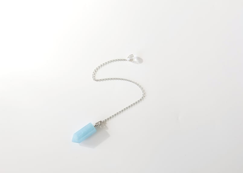 Special aquamarineペンデュラム✨ eternal】アクアマリンとクリアクォーツのペンデュラム | Y.S.Y24