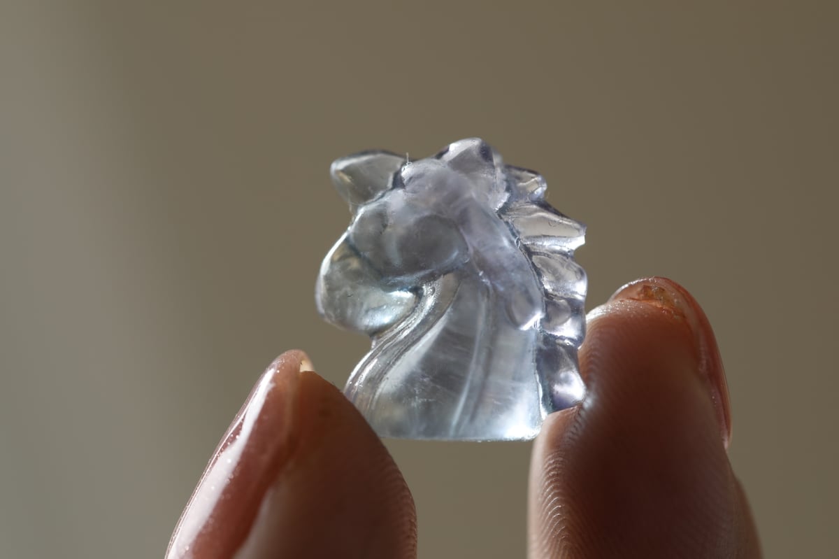 楽しいアイデア】ブルーフローライト＆イエローフローライト ミニミニ