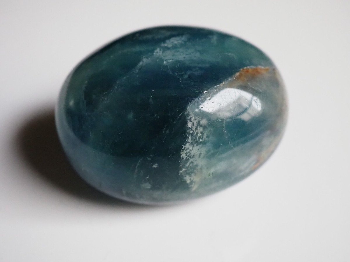 癒しとコミュニケーション】ブルーグリーンフローライト 握り石 | Y.S.Y24