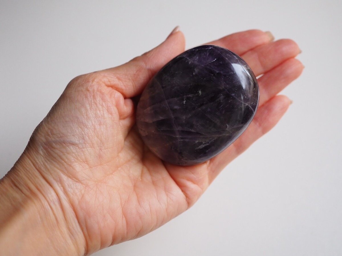 落ち着き】アメジストの握り石 | Y.S.Y24