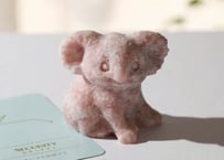 【SECURITY セキュリティ（オーラを保護する）シジル封入 オリジナルカード付き❣️】ピンクオパールの大きめコアラ